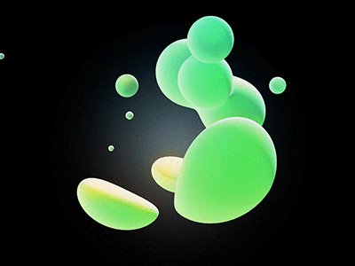 Liquid c4d gif liquid loop metaball