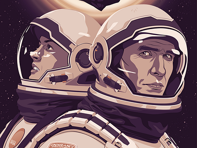 INTERSTELLAR interstellar movies print sci fi space