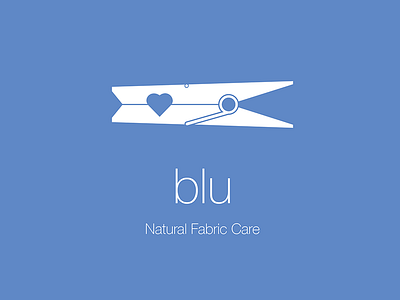 blu blu blue laundry peg vector