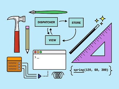 The Space Between Disciplines illustration