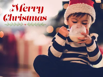 Christmas Banner christmas kids merry photo typography