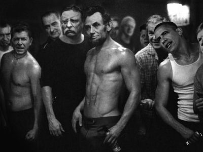 Presidential Fight Club bush carter clinton fight club george jfk kennedy lbj lincoln obama reagan roosevelt