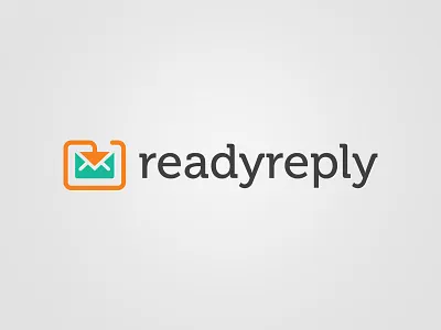 Readyreply logo logotype message messages reply