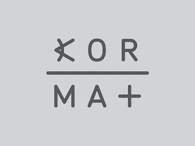 KORMAT branding handrawn identity lettering logo logotype math mathematics school type typography