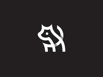 Doggy design dog identity illustration logo logotype mark puppy symbol