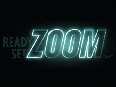 Nike Zoom Relay Logo branding design graphic design logo nike nike running running typography