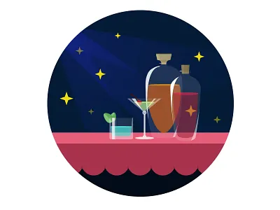 Little scene-happy night 2013 bottle cocktail drinks glass night party