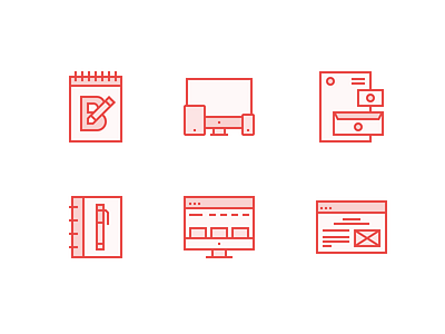 829 UX & Creative Icons 829 brand identity clever creative dan fleming design icon set linework logo rebrand