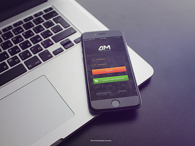 D.M. Job Login interface interface ui