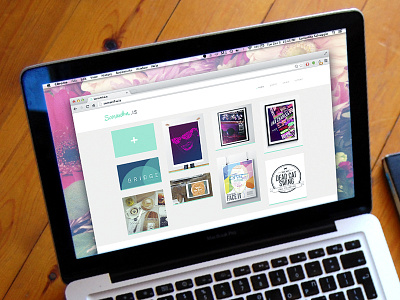 Shot #1841066 dashboard design feedback hard work in progress macbook marketing portfolio site social web design website
