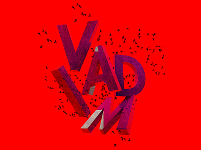 dj vadim china tour poster visual 1stshot c4d dj poster