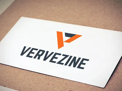 vervezine logo logo magazine zine