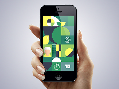 Splash Screen Pattern game ios iphone mobile pattern screen soccer splash sport ui ux