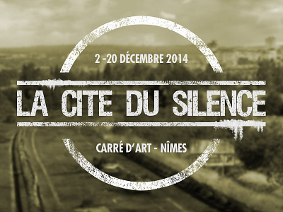 La cité du Silence digital painting exposition