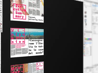 business plan design bp business plan editorial indesign layout magazine paper table of contents