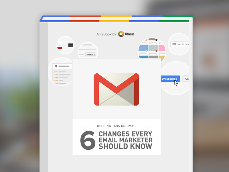 [Ebook] Keeping Tabs on Gmail ebook email email design flat gmail illustration litmus