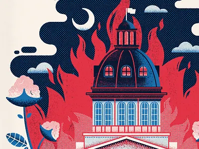 The Burning of Columbia