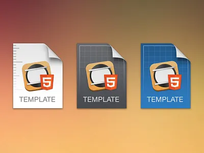 Template Icon Experiment app apple blueprint file html5 hype icon mac osx pro tumult yosemite