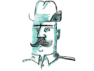 No Neck brushes illustration texture