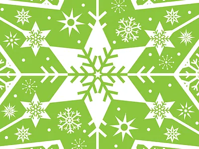 let it snow christmas flat holiday illustrator snow snowflake vector