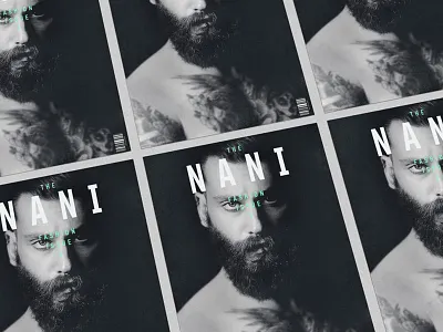 Nani Magazine Cover black bymz cover fashion magazine mode typography