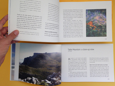 36 Views of Table Mountain by Thomas Cartwright book catalogue editorial exhibition painting publishing