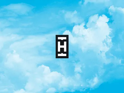 The Home T branding logo logomark negative space shark tank the home t