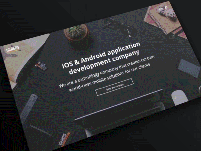Yalantis.com — Redesign & Interactions android development gif interaction ios redesign responsive ui ux web webdesign yalantis