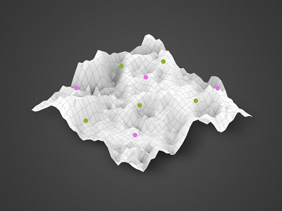 Terrain cheetah3d terrain wireframe