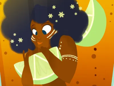 Cuba Libre cocktail cuba illustration libre