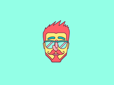 H-Ster character design illustration