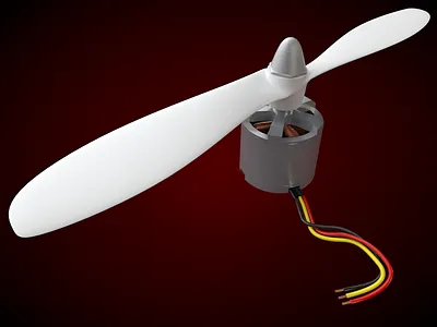 Quadcopter WIP 3d c4d cinema 4d illustration motor technical illustration