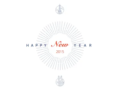 Greetings Card card city greetings icons minimal new paris print san francisco year