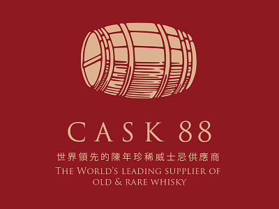 CASK 88 Logo Design - 1 branding illustration logo