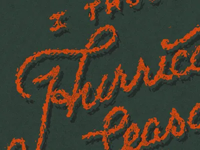 Texture Study Pt.1 lettering script texture type typography
