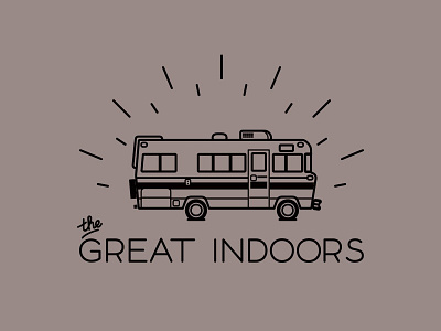 Great Indoors Logo identity inline logo winnebago