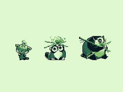 Sprites 4–6 andrew kolb capture creatures illustration kolbisneat pixel