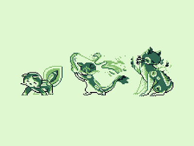 Sprites 7–9 andrew kolb capture creatures illustration kolbisneat pixel
