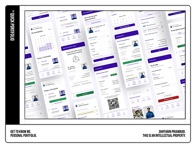 Doctor Online Consultation App for PT Sistem Integrasi Medika doctor consultation app interface landing page mobile app study case ui uiux