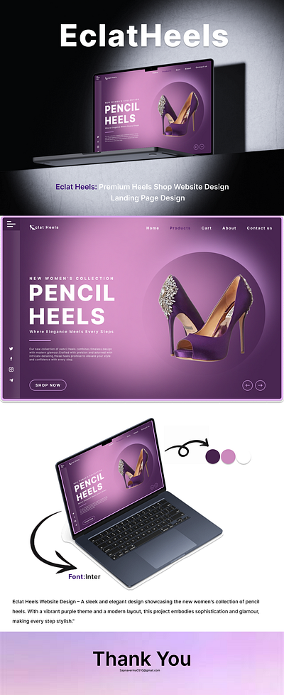 Hero Section Design figma heels website hero section homepage landing page latest design product design ui uiux design web design website design