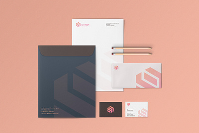 Dazziling Business card, Letterhead and Stationery Design branding business card card graphic design letterhead logo stationery design