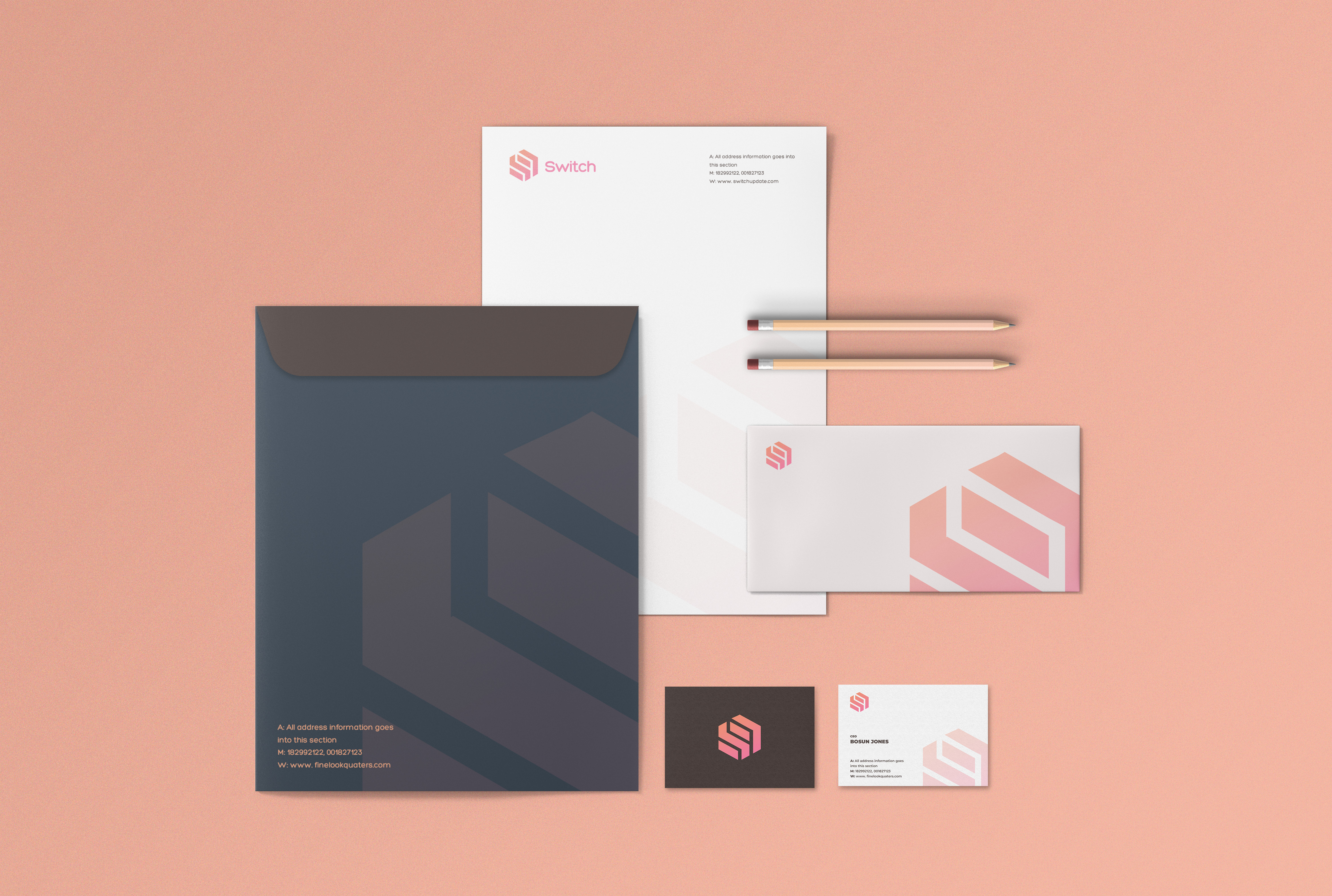 Example of Business Card & Stationery Design