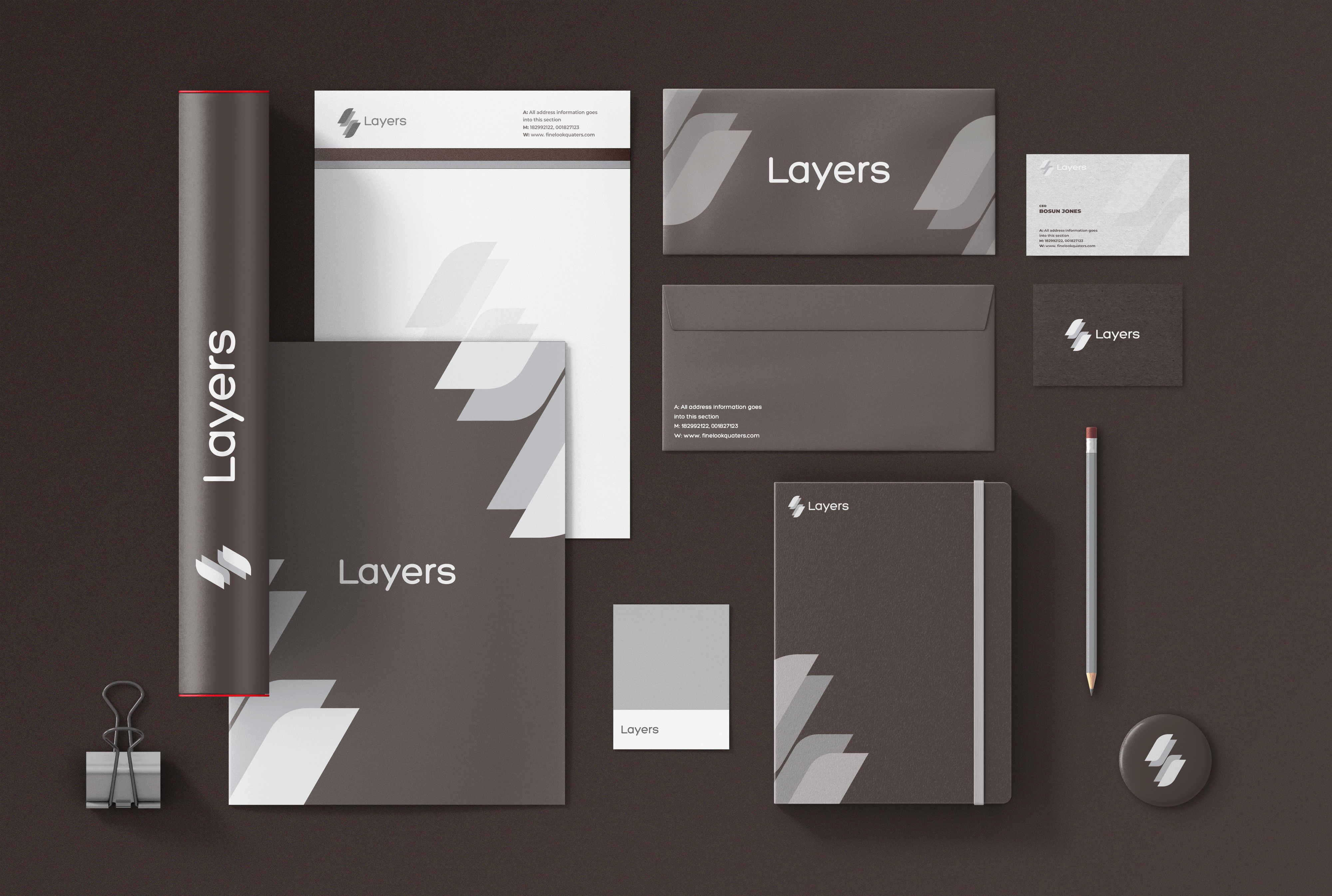Example of Business Card & Stationery Design
