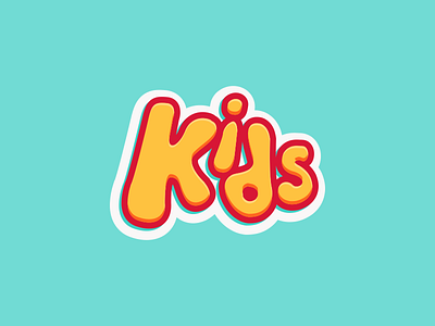 Kids be kids branding bright church plant fun identity kids church kids logo logo logo design