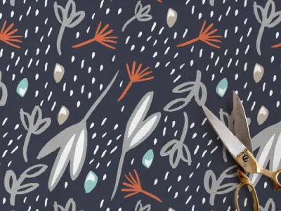 Wildwood fabric nature pattern stacey meacham