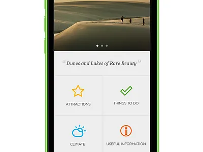 Visit Brasil - Destination Detail destination embratur mobile responsive ui visitbrasil