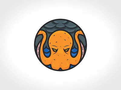 Squid animal fish icon octopussy sea squid storm toon water white zattberg