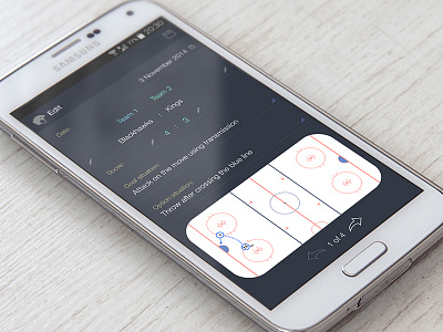 Goal Situation mobile app ui ux