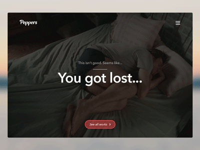 Example of Peppers - 404 Page
