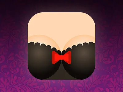 Icon for adult game app icon vector